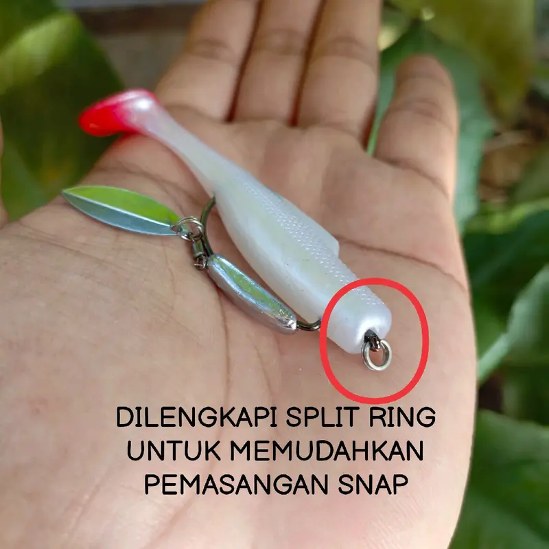 SOFT LURE 6cm Umpan Casting gabus untuk 1 pcs 1