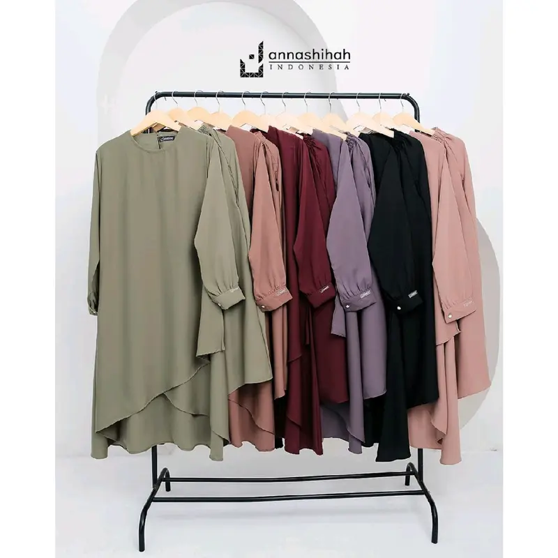 DIANA SET ROK BY ANNASHIHAH /TUNIK & SKIRT/ DIANA ONESET TUNIK MALAY YORIS BEST PREMIUM 8