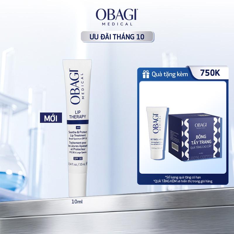 Son Dưỡng Giúp Căng Mọng, Mềm Mịn & Bảo Vệ Đôi Môi Phổ Rộng OABGI LIP THERAPY SPF30 10ml