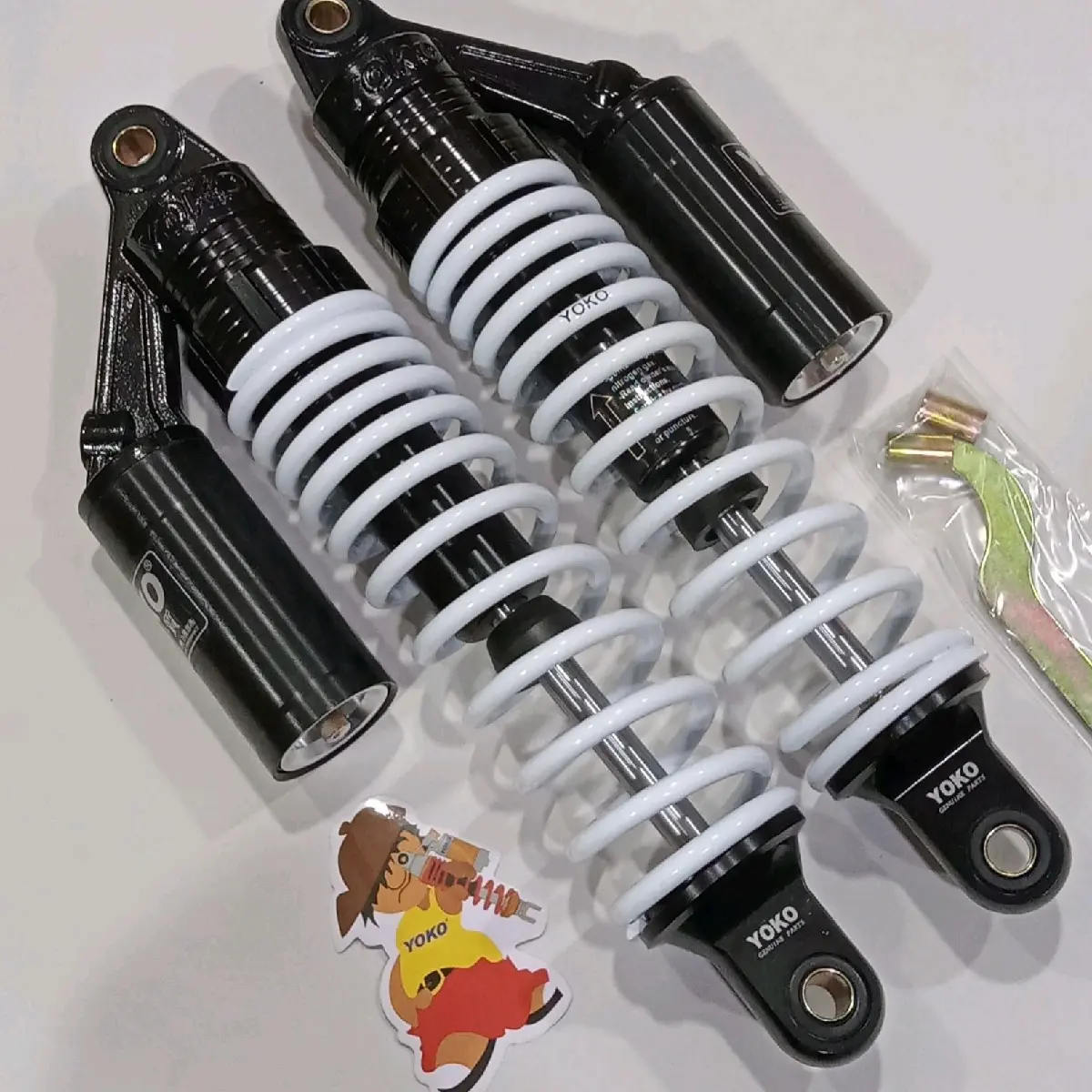 Shockbreaker Supra,Revo kharisma YOKO model Hyper UX JLT 142 Shock breaker motor BEBEK