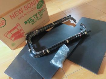 Product Review of Rak TV Meja Dispenser Magic com Serbaguna Besi Hemat Ongkir DX 300 ( TV 14 - 24 Inch ) Laci Penyimpanan Tahan Lama from L**9 3
