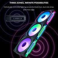 Gambar FAN CASING LIAN LI UNI FAN SL-Infinity Wireless 120 - 120mm Single Pack ARGB Fan dari Techno Computer Bali Kota Denpasar 3 Tokopedia