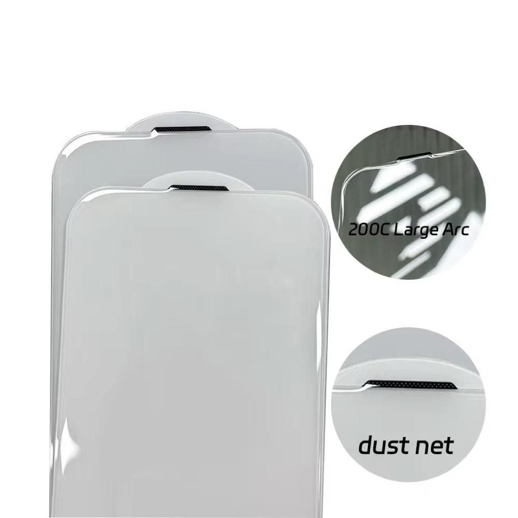 ฟิล์มกระจกใส เต็มจอ 3D นิรภัย F+B ใช้สำหรับ iPhone 17 16 15 14 13 12 11 Pro Max 17 16 15 14 13 12 11