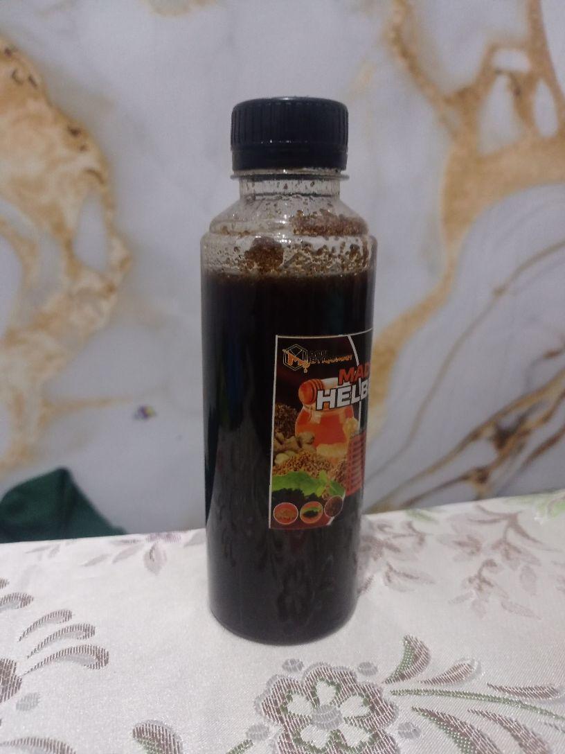 HELBEH 300g  madu dan  Honeyhabbatussaudak biji hulbah adas dan jahe