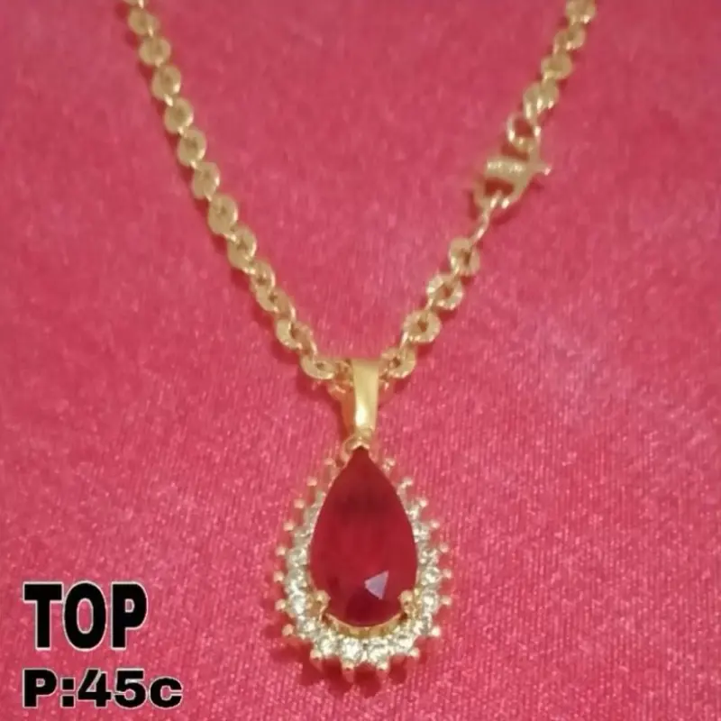 Set Perhiasan Kalung , Cincin & Gelang Wanita Gold Lapis Emas Anti Karat 1