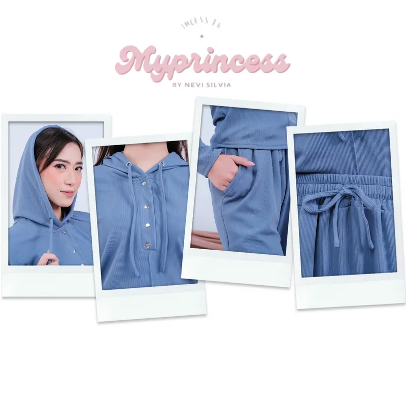 ZENA ONESET HOODIE KNIT PREMIUM | BAJU SETELAN KNIT HOODIE WANITA LENGAN PANJANG | ONE SET KNIT ACTIVEWEAR BY MYPRINCESS 8