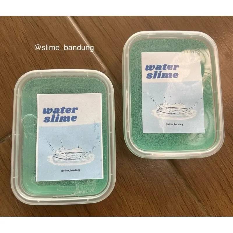 Water Slime [Free 2 Bebek] by Slime Bandung | Slime Murah | Squishy Toys 1