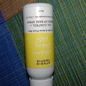 STUDIO TROPIK Balance Priming Water | Primer Face Mist Spray Rekomendasi MUA | Makeup Complexion | Kulit Berjerawat, Acne prone, oily berminyak | Dengan Niacinamide dan Zinc| Finish Matte