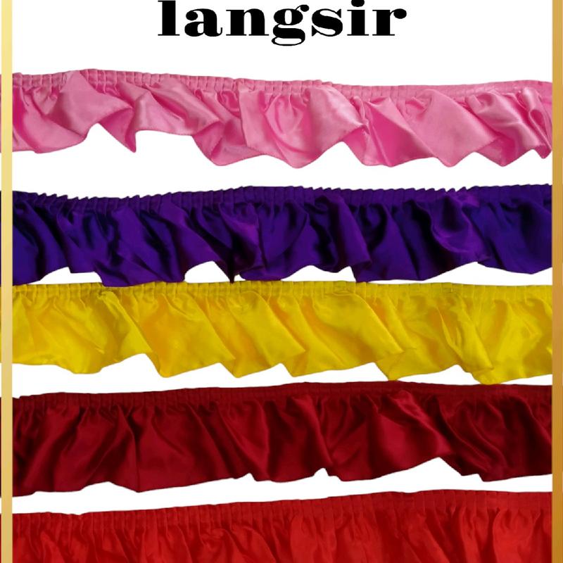 #Ropol Langsir Kain Satin, Lebar 9cm. - TikTok Shop Malaysia