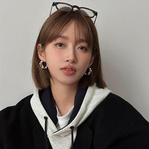 EAR PARTNER-新しい人気リングピアス、ハイエンドで個性的なクールスタイルのイヤリング、女性用イヤリング（eh-2631）