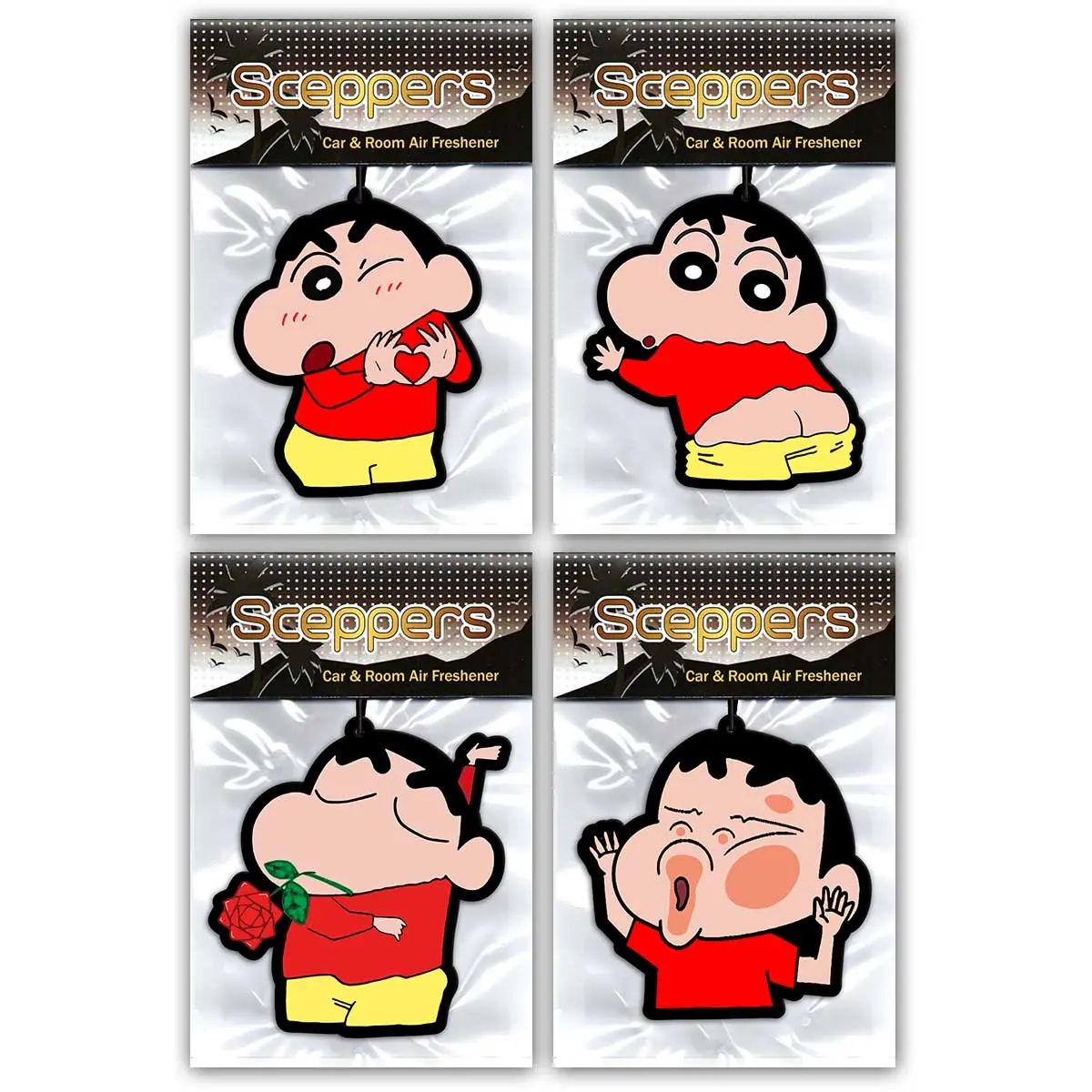 Sceppers Parfum Mobil Pengharum Ruangan Parfum Kertas Gantung - Crayon Shinchan