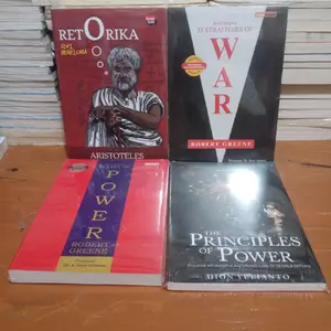 Buku paket 4,Retorika,33 strategies of War,48 laws of power,the princiles of power.