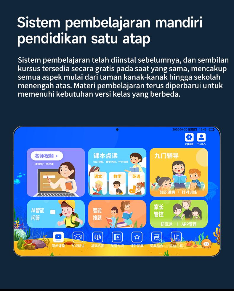 （41）2025 H13 Pro 10.3" Tablet [16GB+1TB]1Pengalaman Pro Layaknya PC|120Hz OLED RealColor FullView Display l Tablet cerdas HD l Ultra-tipi lHiburan Kantor Wifi Bluetooth Kamera