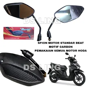 SPION MOTOR BEAT MOTIF CARBON DRAT HNDA / SPION STANDAR BEAT / SPION MOTOR HDA / SPION MOTOR MODEL STANDAR BEAT MOTOF KARBON
