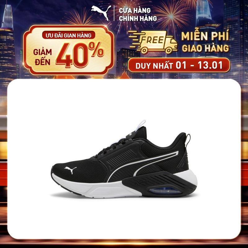  Giày Chạy Bộ X-Cell Nova FS Unisex Màu Trắng Đen 