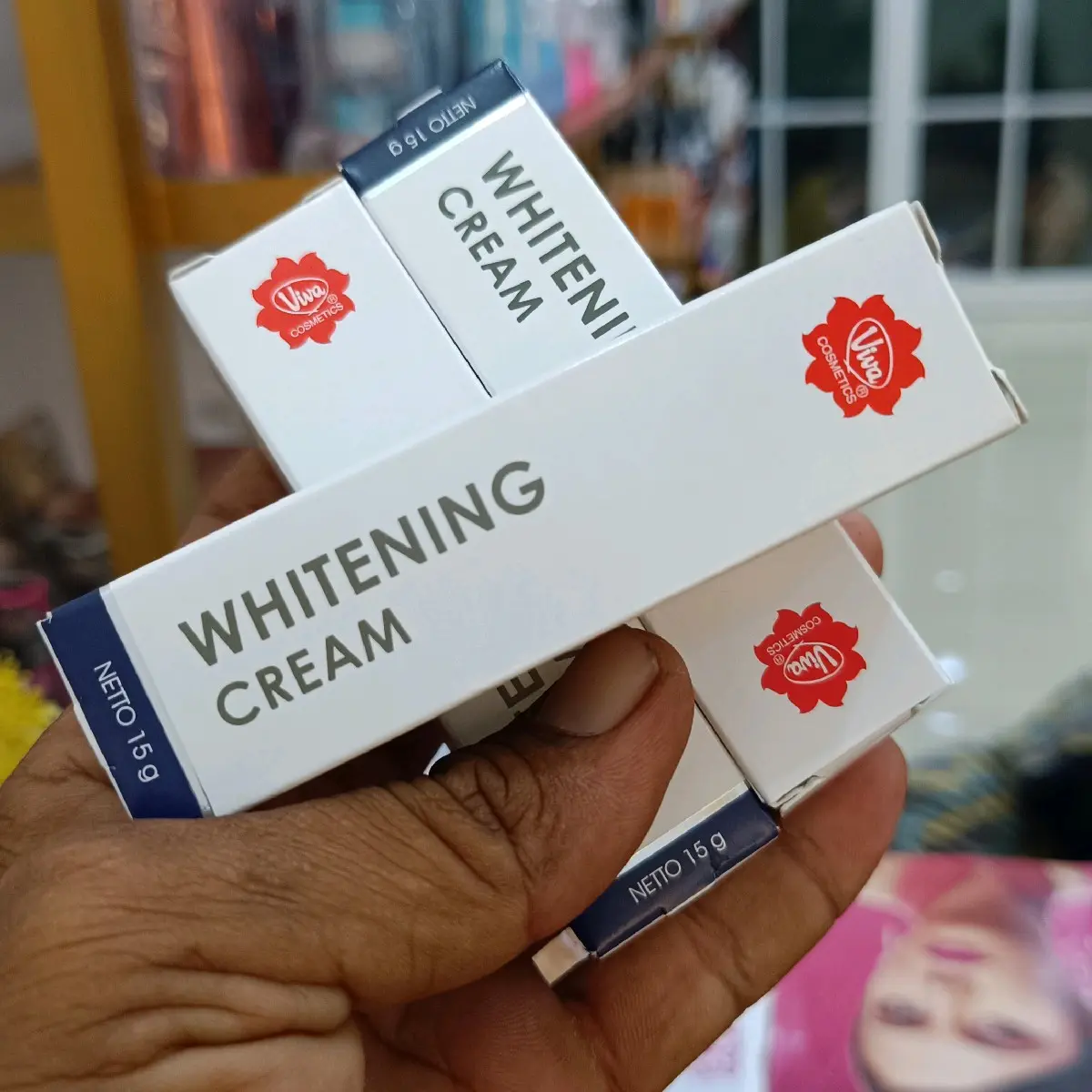 VIVA WHITENING CREAM pencarah wajah