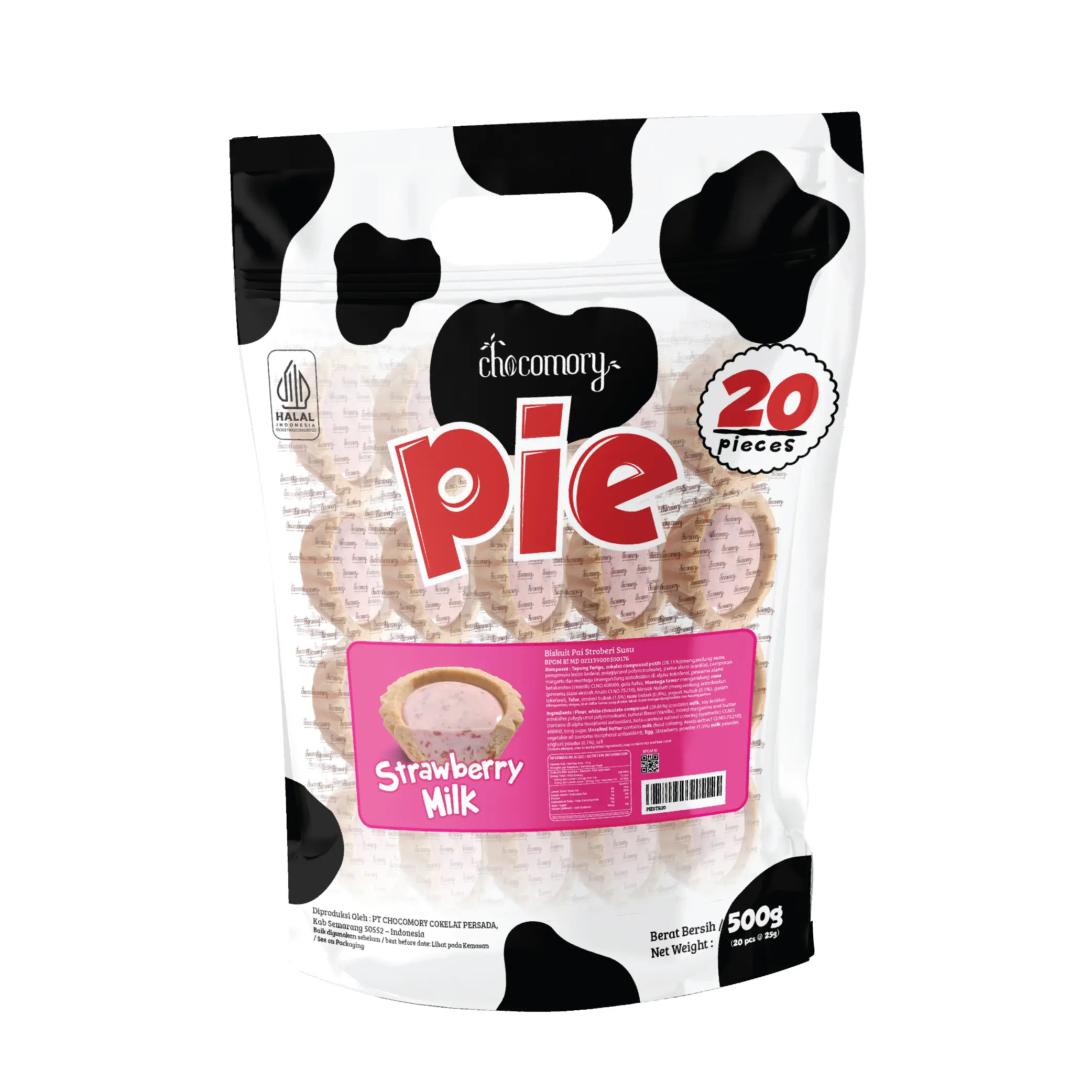 Chocomory Strawberry Pie isi 20 500g