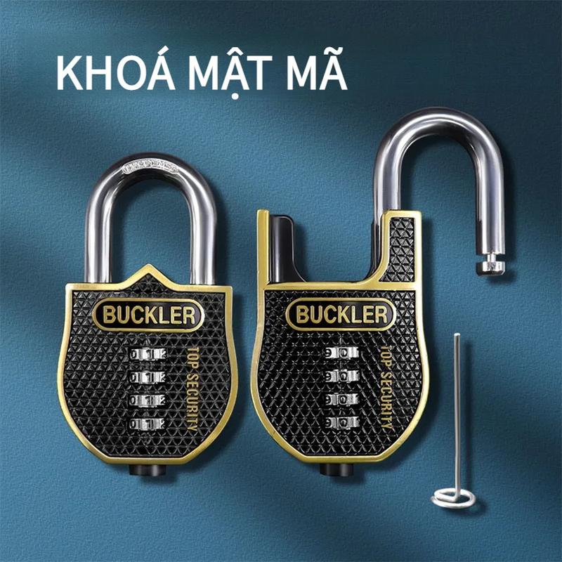 Khóa mật mã kim loại,khóa mật khẩu chắc chắn,khóa ngoài trời cho gia đình, không thấm nước, chống cắt cao cấp