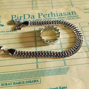gelang fre cincin silver lapis emaa mudah free surat toko