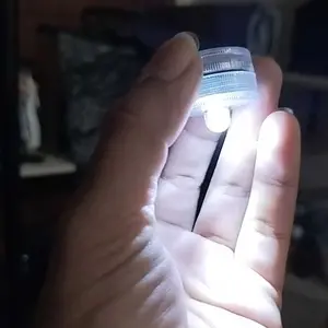 Lampu Mini Aquarium Akrilik LED Tahan Air Dekorasi Ikan Hias Kecil