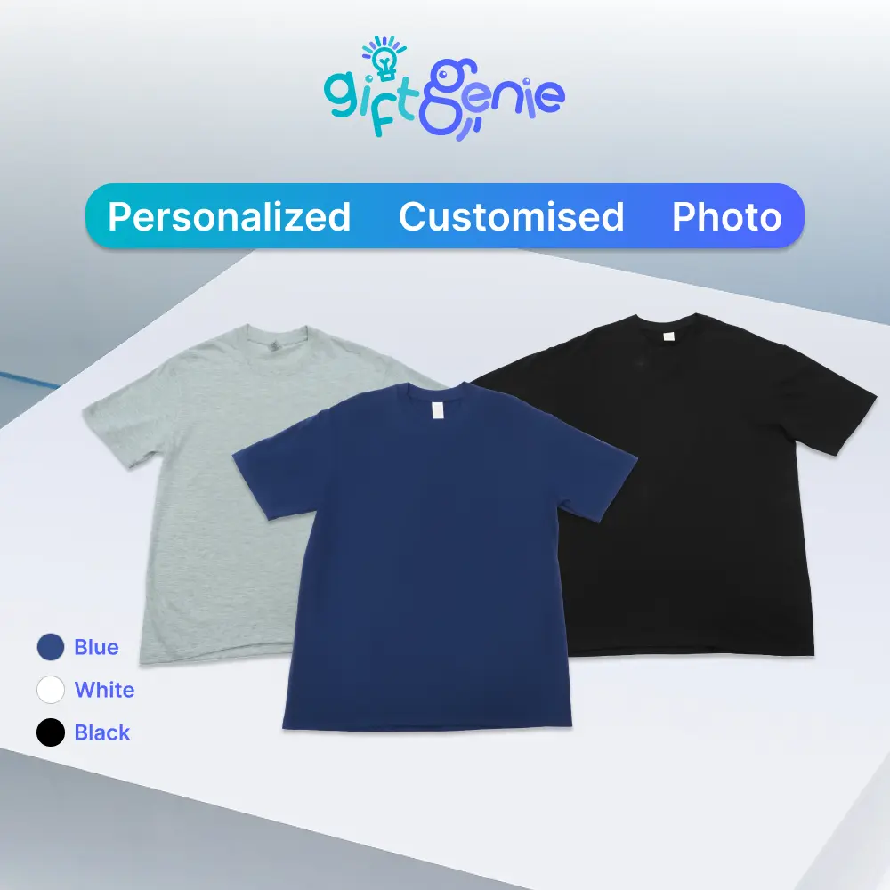 Premium Plain Unisex T-shirt Tees Round Neck Cotton Casual for Man / Women