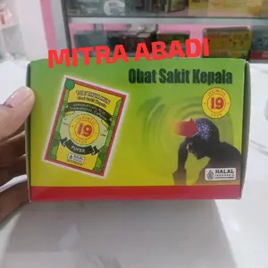 Puyer 19 Tjie Thun Hun Obat sakit kepala