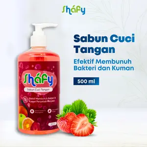 Sabun Cuci Tangan Shafy 500 Ml Hand Soap Antibacterial Harum