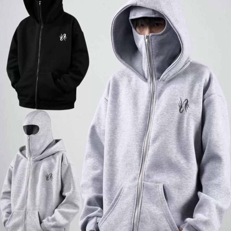 Áo Khoác Chống Nắng Nam Nữ Logo Thêu, 2 Nón