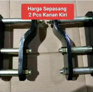 shackle kit per anting belakang rubahan toyota hilux rear spring hilux 2016 up harga 2 pcs peninggi shock Kendaraan