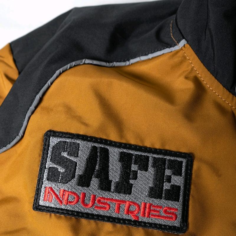 SafeIndustries Jaket Nascar Lite Brown 5