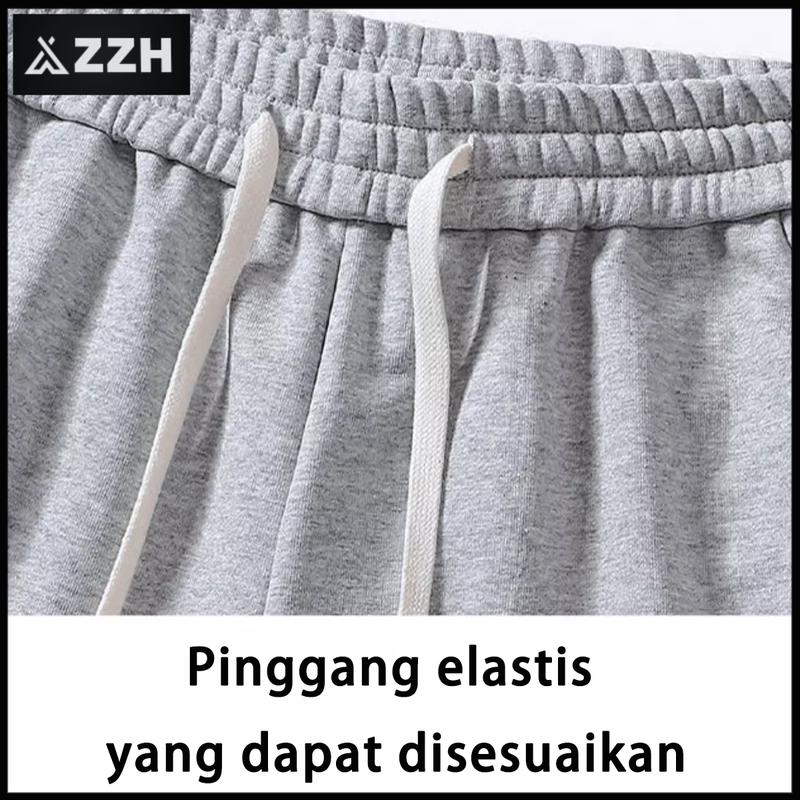 Product Introduction of Celana loose pants celana panjang pria korean style kasual celana gombrong pria kulot baggy pants celana longgar pria oversize pria celana kasual  celana hitam pria abu 25