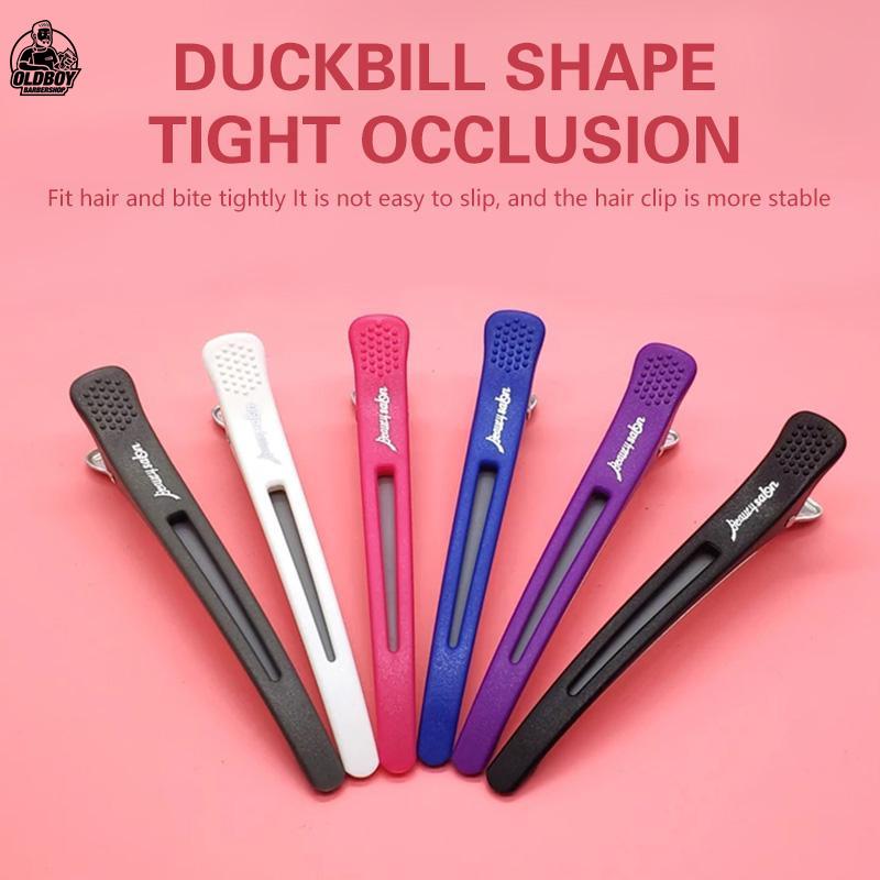 Kẹp Làm Tóc, Chuyên Dụng, Giữa Miệng Của Giám Đốc Cửa Hàng Làm Tóc, Không Dấu Vết, Thích Hợp Để Cắt Tóc Và Nhuộm Nóng, Thích Hợp Cho Tóc Mái Và Vết Rách, Định Vị Vồ Vịt Women Nữ