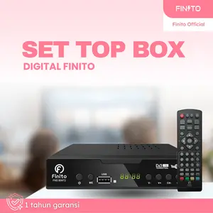 Set Top Box Digital Finito Anti Panas Resmi SNI  FULL HD