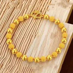 Gelang wanita kelas atas buram emas pasir Vietnam-WSS29-1