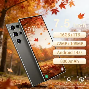 [COD Express] Mobile phone Kamera 72MP+108MP 12GB+512GB 5G Android 14 Baterai 8000mAh Layar 7,3 Inci Dengan Fitur Slow Motion 960fps dan Hyperlapse 4K HP Flagship Kamera Ganda Fast Charging 65W Garansi Resmi Bisa COD