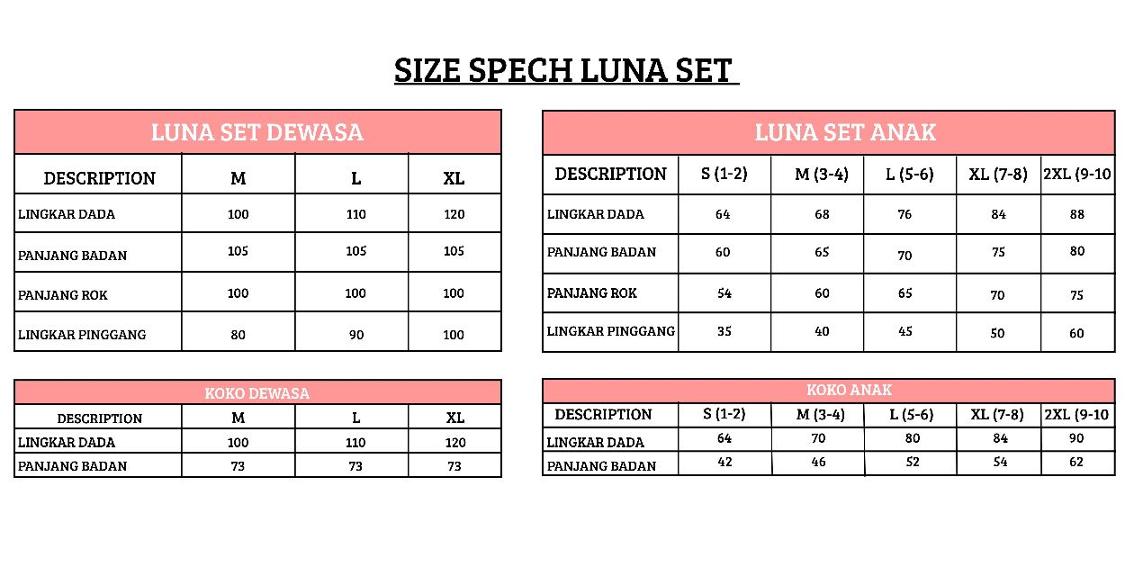 AVR Luna Setrok Set Couple Serimbit Lebaran Keluarga Busui Friendly Muslim