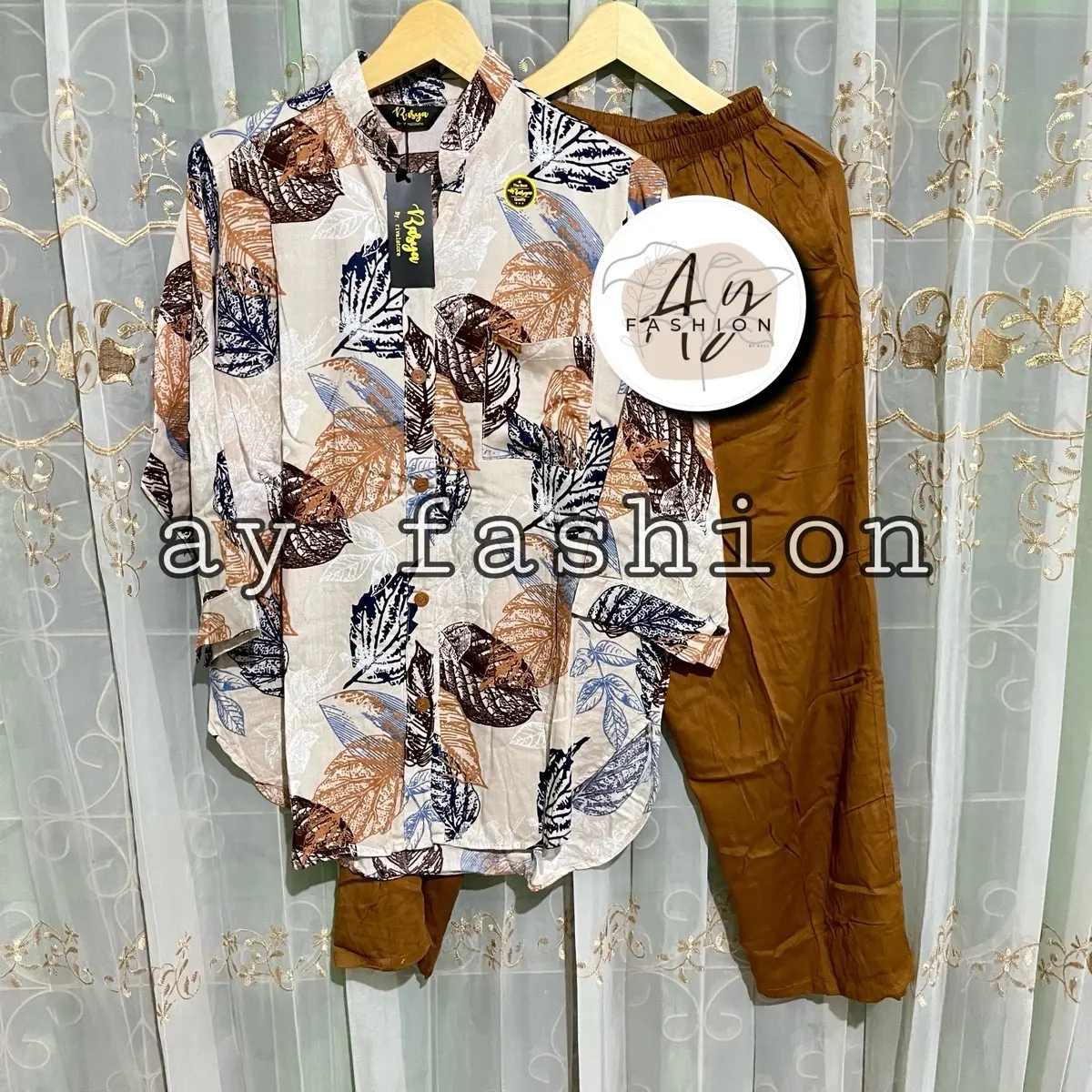 setelan wanita terbaru bahan rayon twill premium oneset rayon premium jumbo ld 120 set wanita terbaru viral 2024