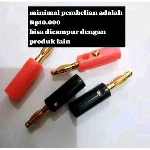 Jack banana per 1 set (1 merah dan 1 hitam) Jack banana gold sepasang