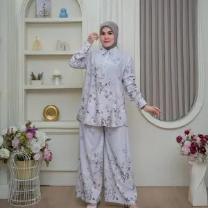 Setelan Celana Marina Set Muslim Wanita
