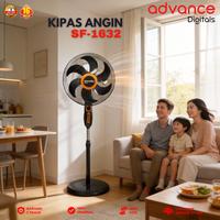 Gambar 【NEW】Advance SF-1632 Kipas Angin 16" Dengan 5 Baling-Baling Garansi Resmi 1 Tahun - SF-1632 dari ADVANCE.DIGITALS Kab. Karawang 4 Tokopedia