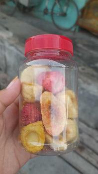 Product Review of Buah Toples 300ml | Keripik Buah | Buah Kering | Kripik Buah | Keripik Strawberry Kering | Snack Buah | Cemilan Buah | Snack Sehat | Snack Bawang Merah Bawang Putih | Mix Buah Toples | Cemilan Sehat | Keripik Bawang | Keripik Sayur from N**h D** 0