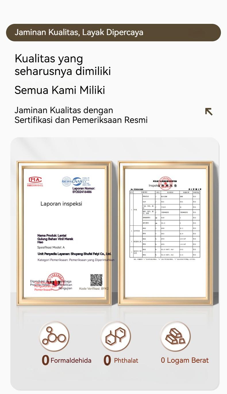 【​​Pengiriman hari ini​​​​】Ketebalan 1.0 mm Karpet Lantai Motif Kayu / Karpet Lantai Roll Vinyl Roll/ Vinyl Gulung Panjang Dekorasi Lantai Motif Kayu Anti-Slip Mudah Bersih /Bertekstur Emboss 2MX5M 2MX10M 2MX25M