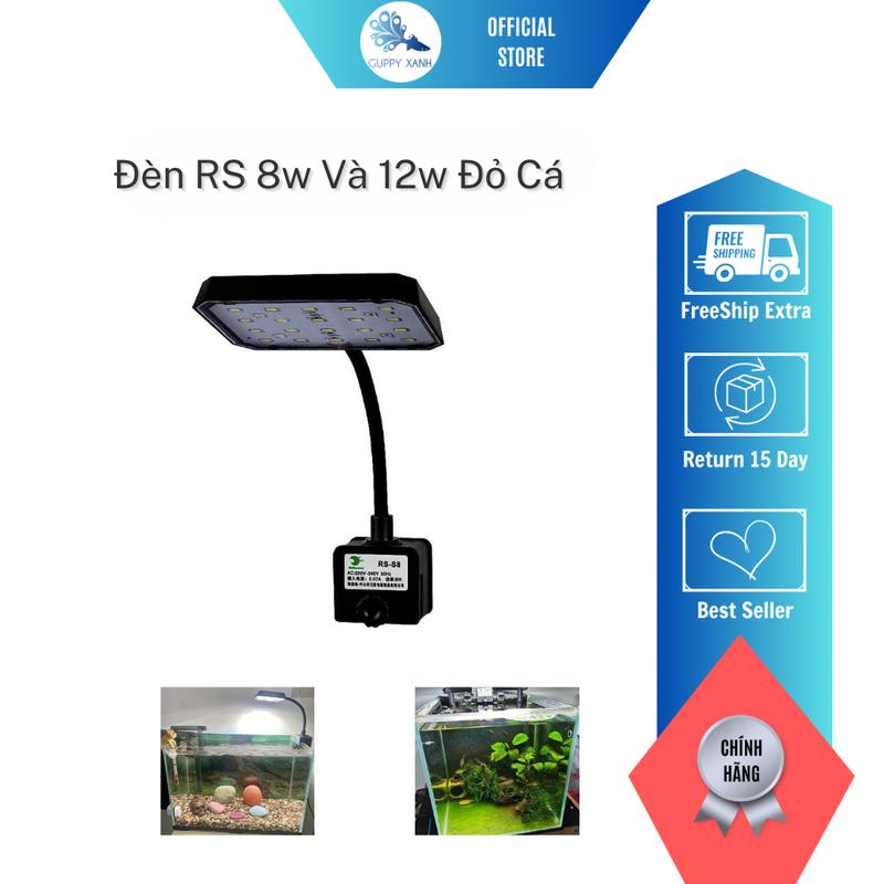 Đèn led RS tăng cường màu sắc cho bể cá nhỏ 3s