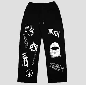BISA COD !!!Celana Panjang Anak Baggy Pants Usia 3 - 13 Tahun / Celana Skena Gombrong Unisex Bahan Fleece Premium