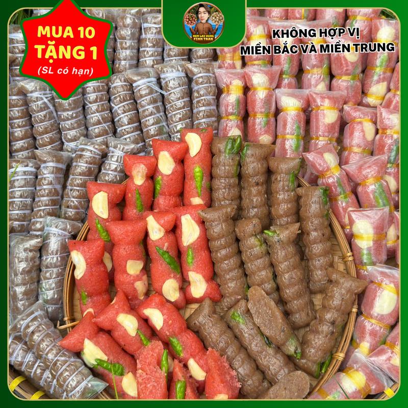 NEM CHUA - NEM BÌ ĐÒN MINI 75G - ĐẶC SẢN MIỀN TÂY [MUA 10 TẶNG 1]