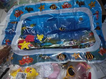 Product Review of Mainan Bayi Playmat Inflatable Matras Air Bayi Tiup Play Mat from @**_ 1