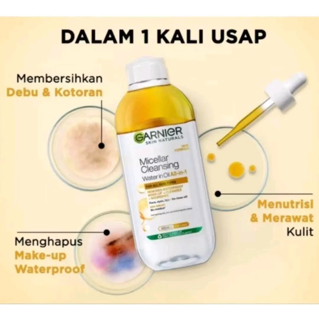 garnierr micellar water in oil 125 ML