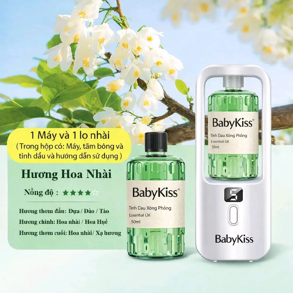 1 máy + 1 hoa nhài