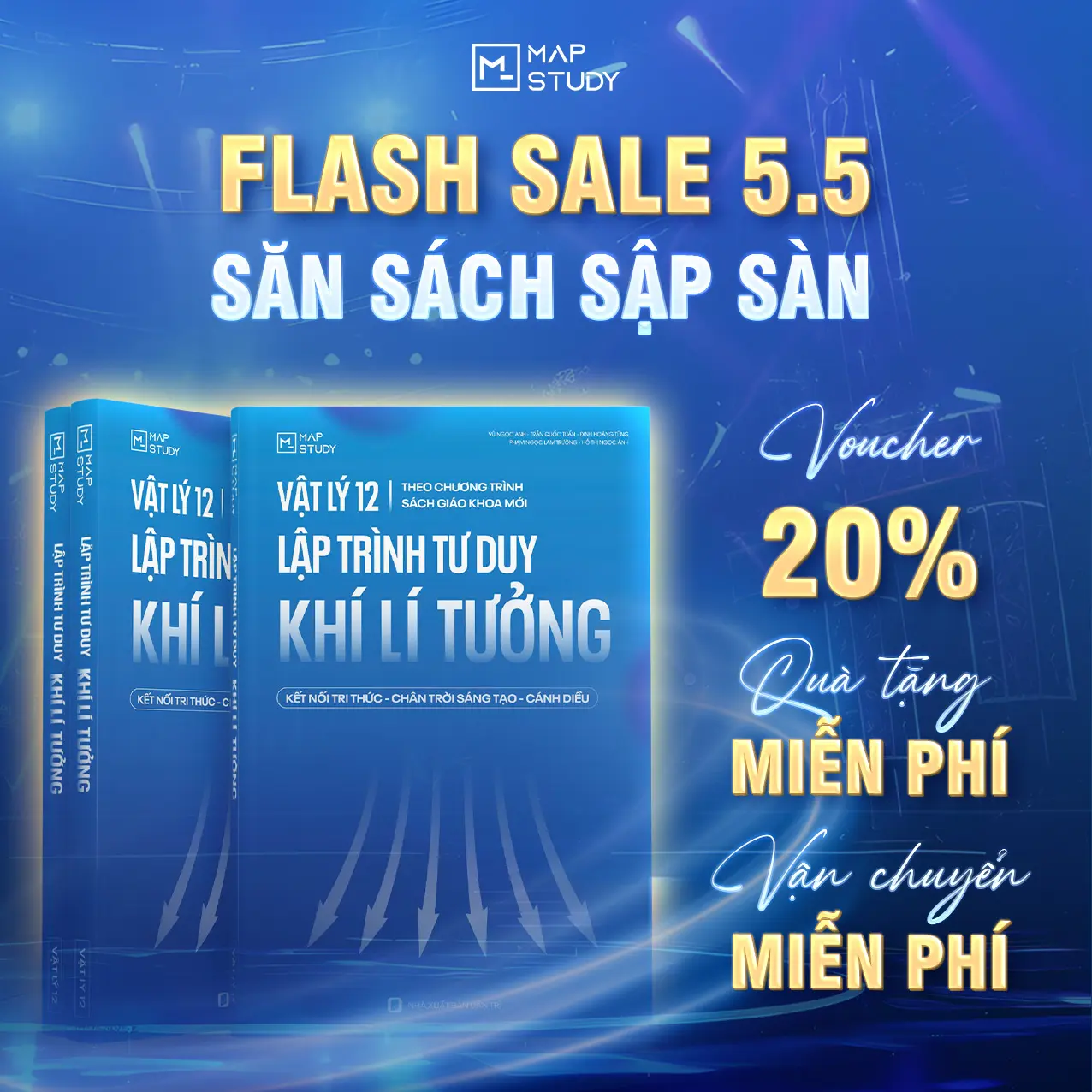 [2K7 Chương trình mới] Sách Lập Trình Tư Duy Khí Lí Tưởng Vật Lý 12 - Vũ Ngọc Anh, Trần Quốc Tuấn, Đinh Hoàng Tùng, Phạm Ngọc Lam Trường, Hồ Thị Ngọc Ánh