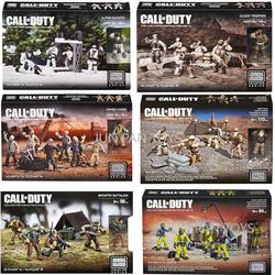 5 Minifigure Mega Bloks Call Of Duty Classic – Action Figure 1,75'' – Senza Confezione